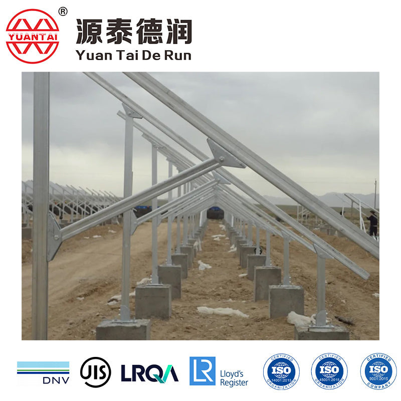 Tianjin Yuantai Derun Pipe Manufacturing Group Co., Ltd。 - Montagesysteme - Ground Mounting System Ground Mounting System - Art. 10325