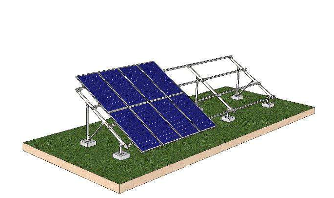 Tianjin Qianyicheng Iron and Steel Co., Ltd. - Montagesysteme - Ground Mounting System Ground support - Art. 7583