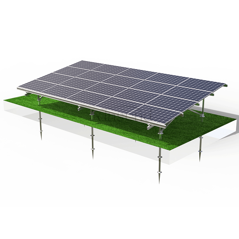 Xiamen Kinsend Metal Tech. Co., Ltd. - Montagesysteme - Ground Mounting System _Sandy Area Ground Mounting System _Sandy Area - Art. 9658