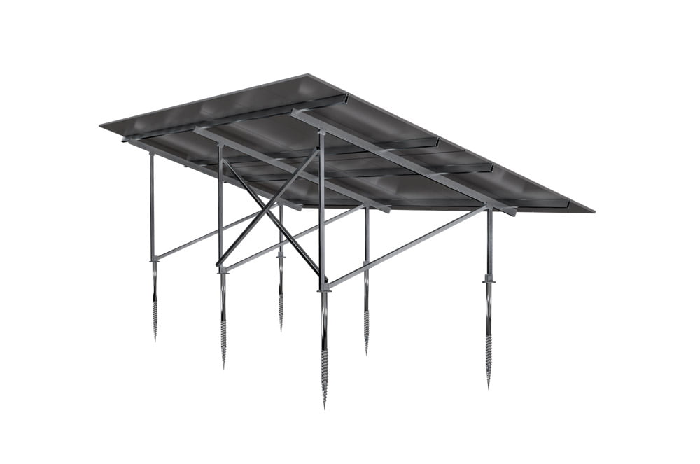 Lumax Energy Pty Limited - Montagesysteme - Ground Screw Solar Mount Ground Screw Solar Mount - Art. 10686