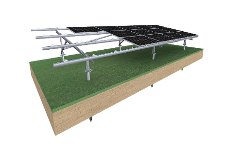 Soeasy (Xiamen) Photovoltaic Technology Co.,Ltd. - Montagesysteme - Ground Solar Mount (OEM & Owned Factory ) Slope Ground Mounting - Art. 9871