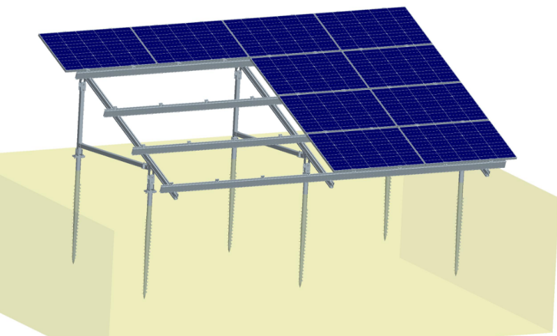 Xiamen Photons Solar Technology Co., Ltd. - Montagesysteme - Ground mount solar racking system Ground mount solar racking system - Art. 7024