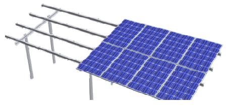 Anhui Xinbo Technology Co., Ltd. - Montagesysteme - Ground mounting system (Steel) Ground mounting system - Art. 8720