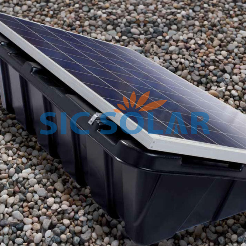 Xiamen Sic New Energy Technology Co., Ltd. - Montagesysteme - HDPE plastic solar ballast roof mount SIC-BM-P - Art. 8216