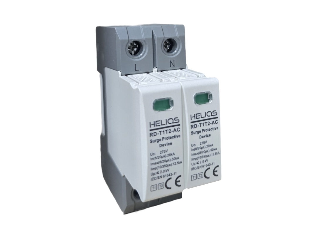 HELIOS AC-Überspannungsableiter 12,5 kA T1T2 2P