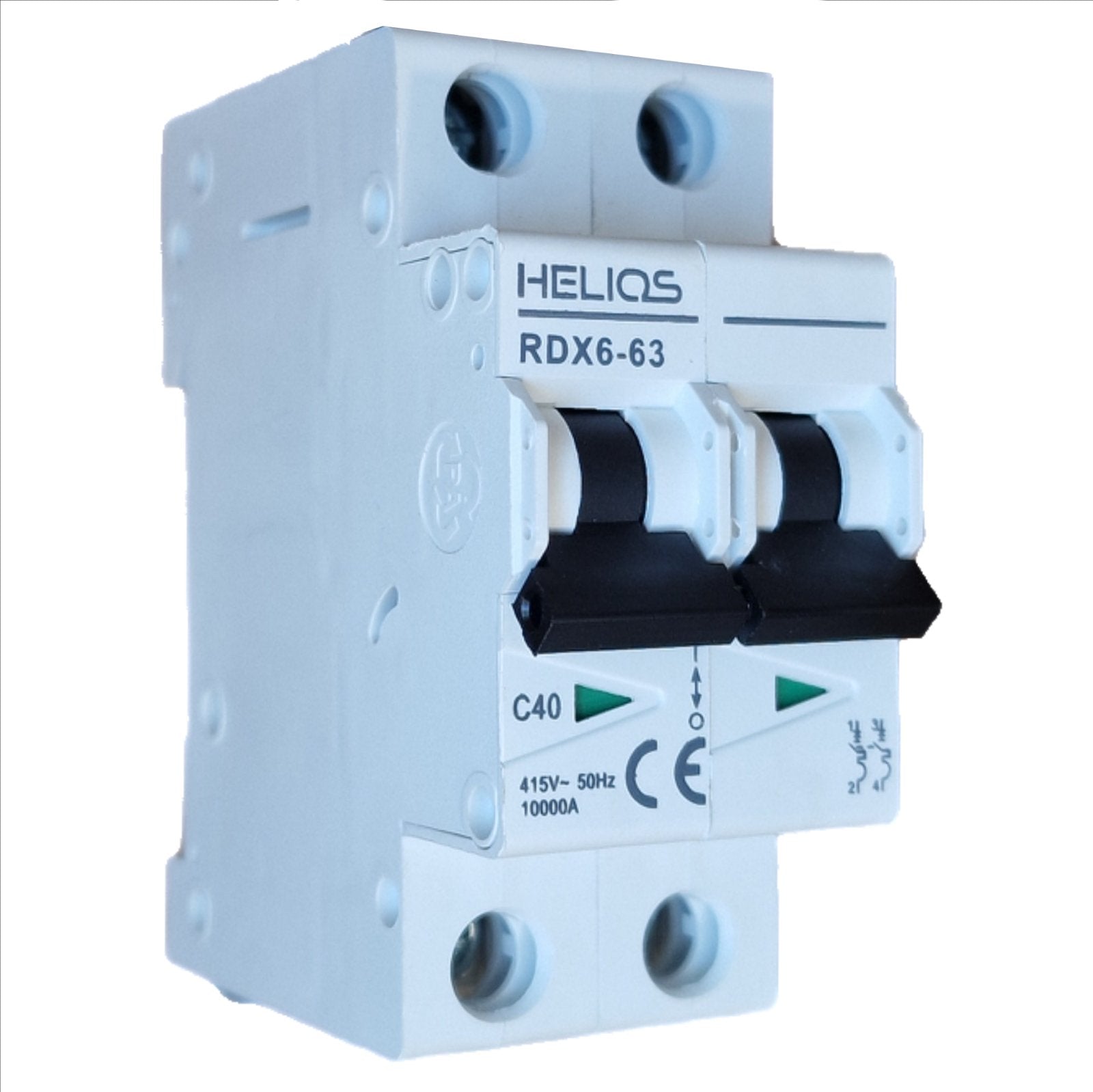 HELIOS AC MCB 40A 2P