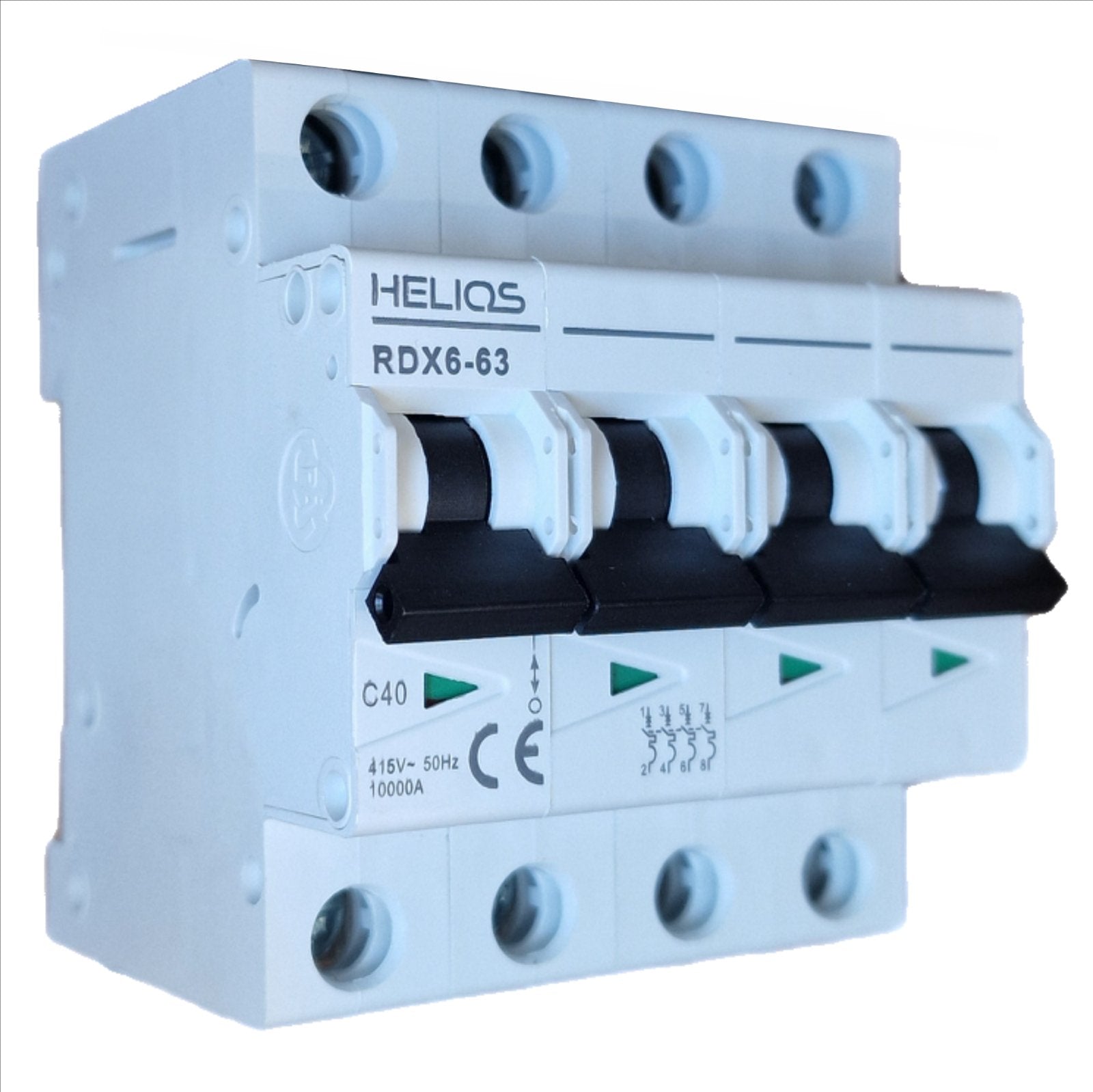 HELIOS AC MCB 40A 4P