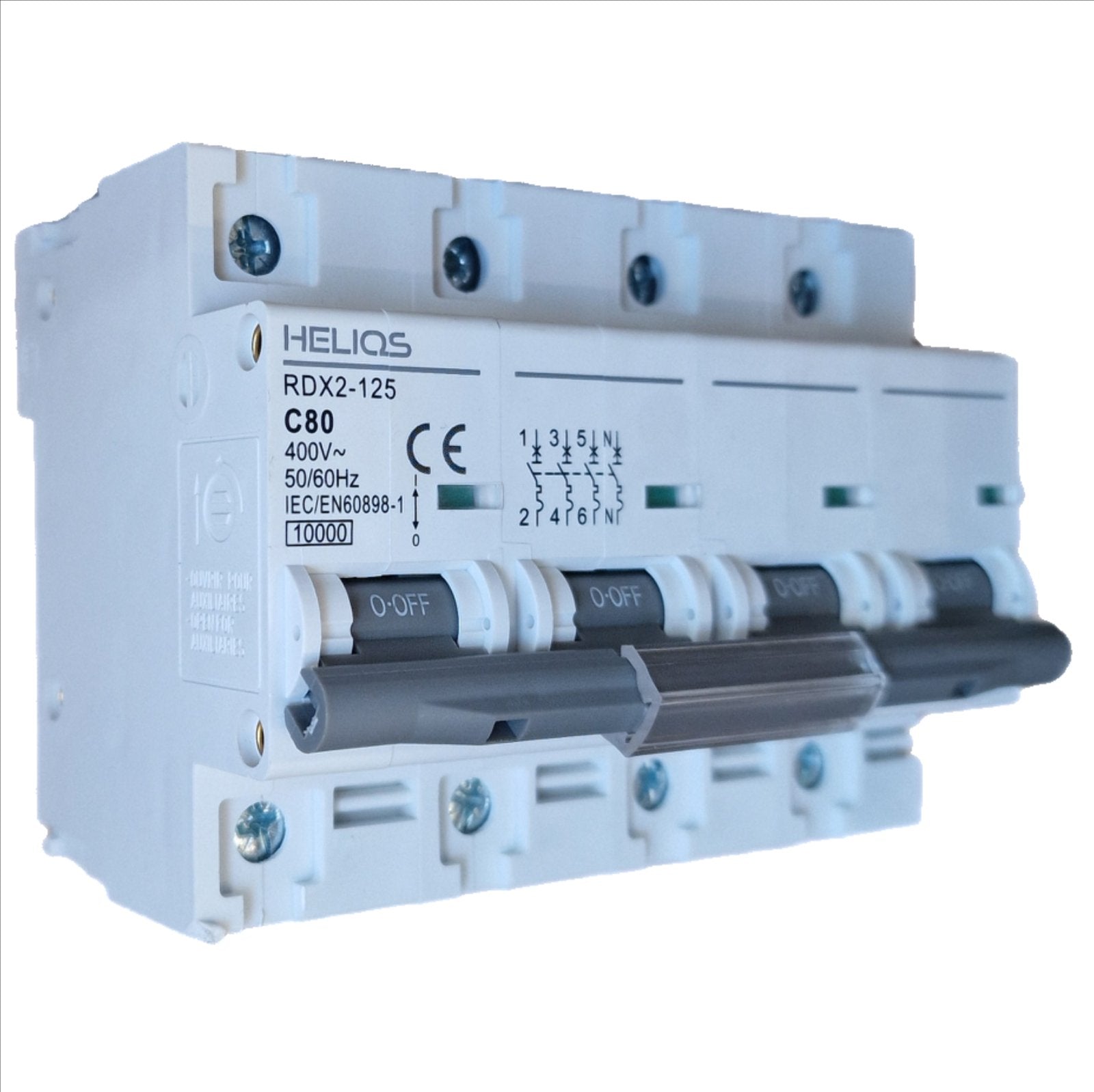 HELIOS AC MCB 80A 4P