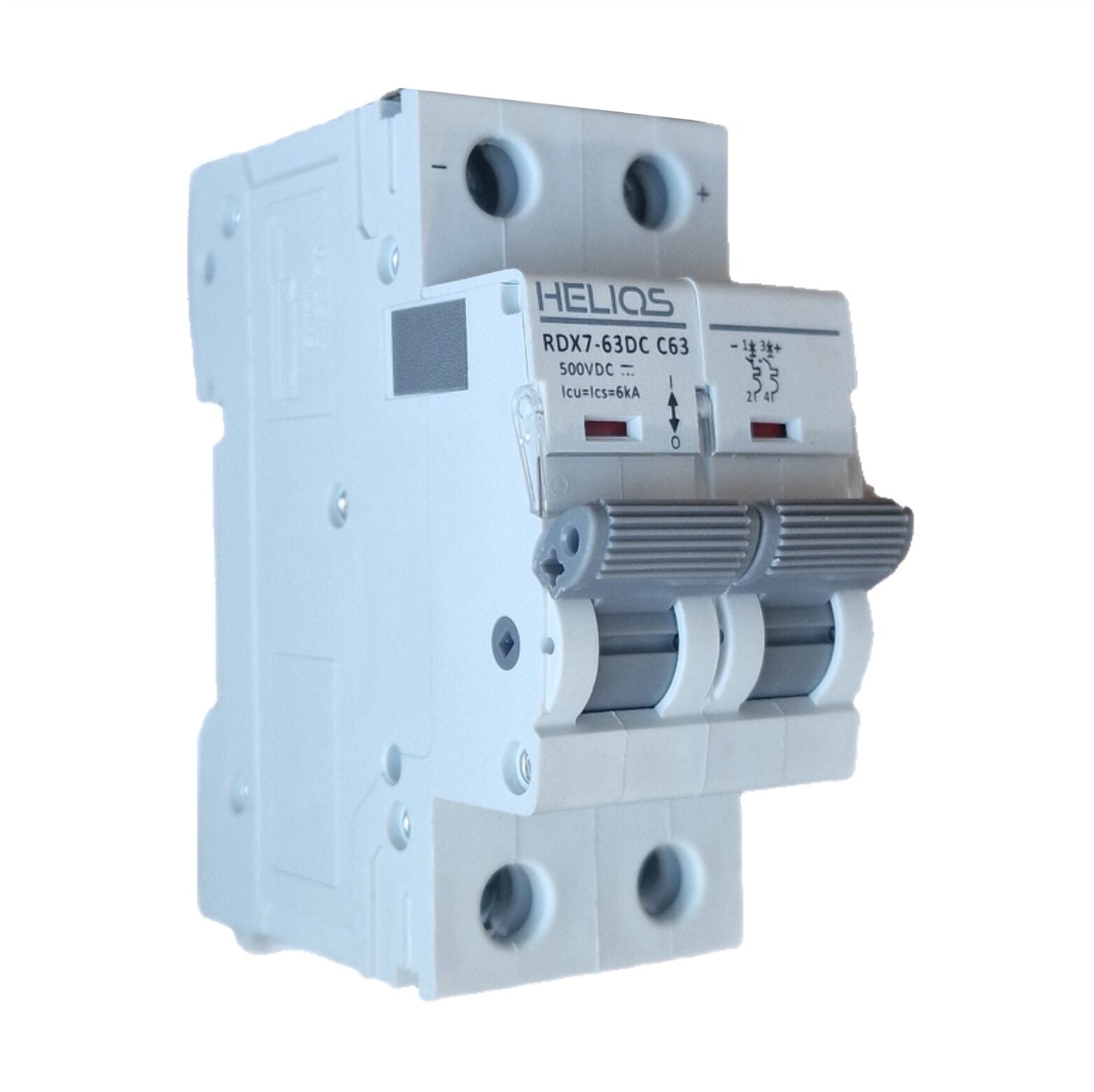 HELIOS DC MCB 63A 500V 2P