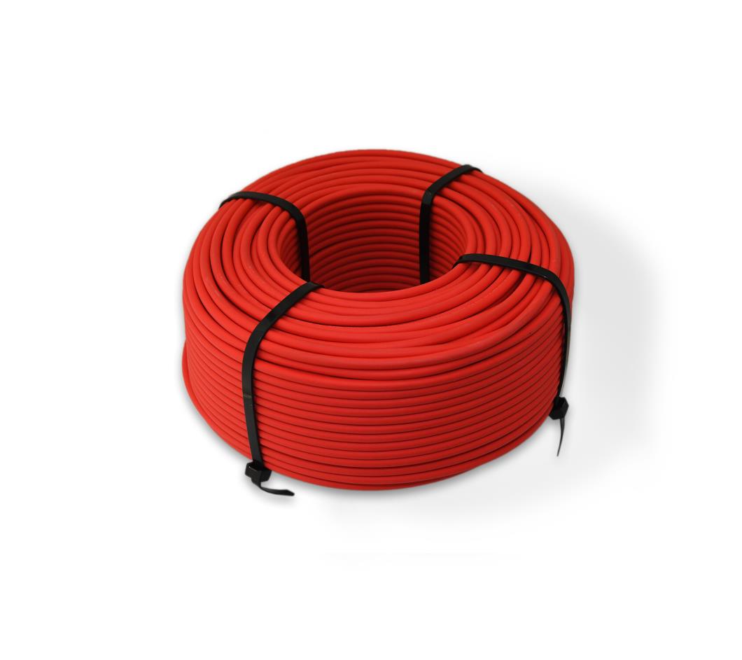 HIKRA® SOL Solarkabel 4mm2 Rot 100m 1500V EN50618