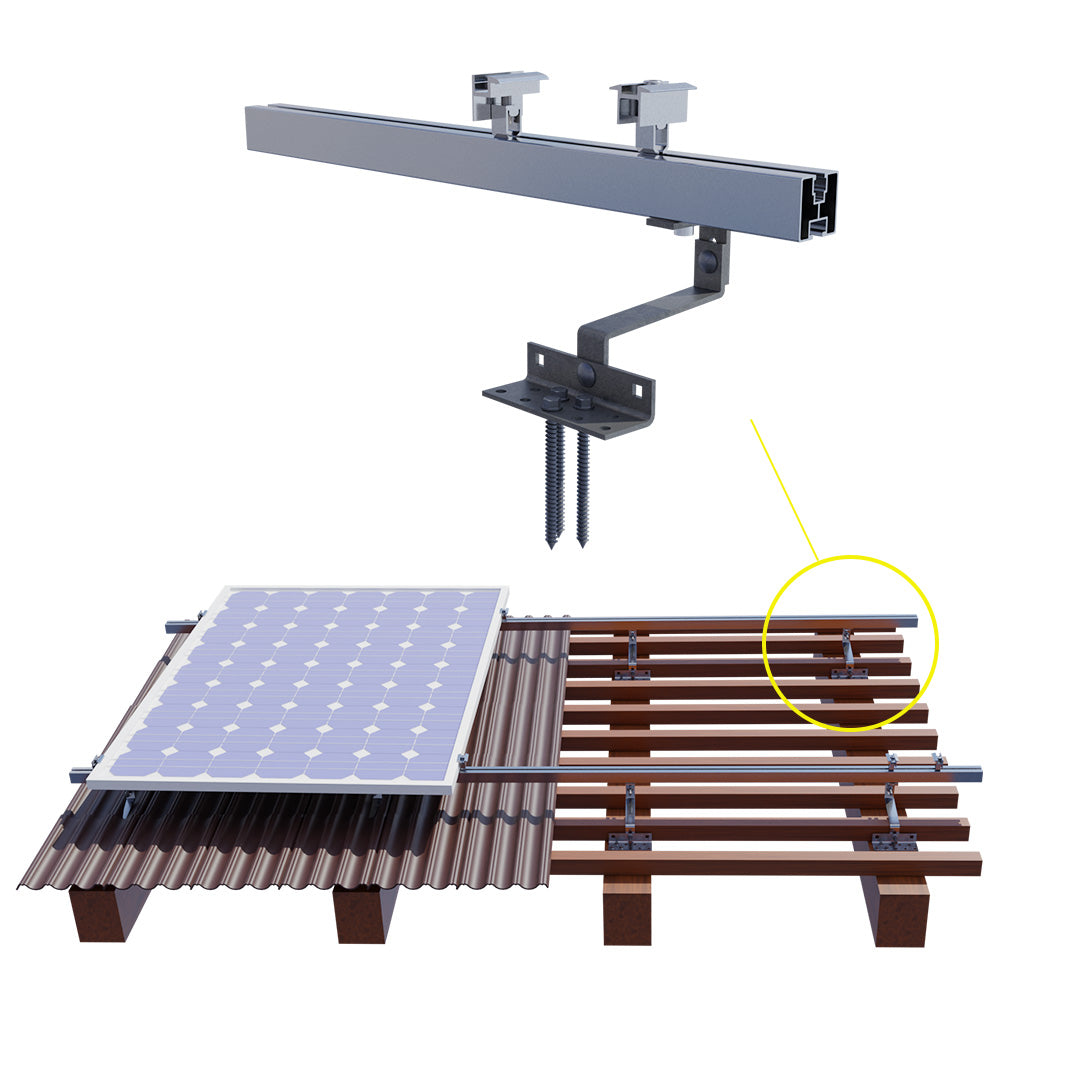 Zhejiang Haina Solar Tech Co., Ltd. - Montagesysteme - HINAroof02 solar roof mounting - Art. 10838