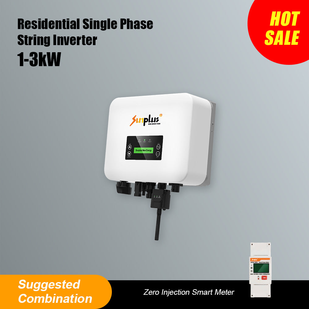 Shanghai Sunplus New Energy Technology Co., Ltd. - Wechselrichter - HNS Series 1-3KW HNS2000TL-1 - Art. 52042