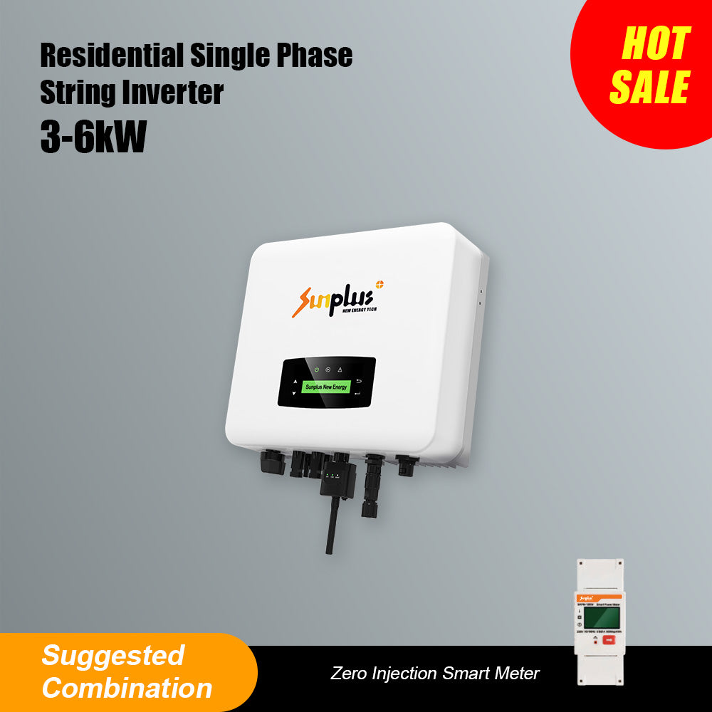 Shanghai Sunplus New Energy Technology Co., Ltd. - Wechselrichter - HNS Series 3-6KW HNS3000TL - Art. 52045