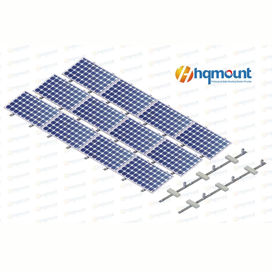 Xiamen HQ Mount Tech Co., Ltd - Montagesysteme - HQ-BR6 Solar Rooftop Ballast Mount HQ-BR6 - Art. 9441
