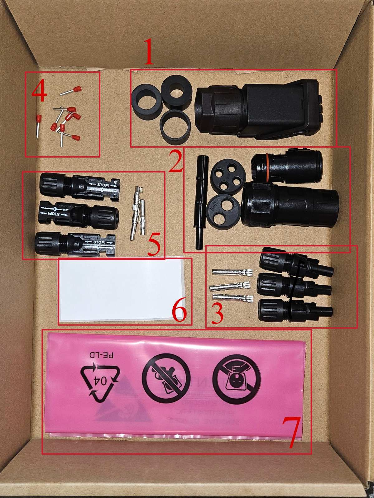 HUAWEI Wechselrichter Ersatzteile Servicebox 1phasig