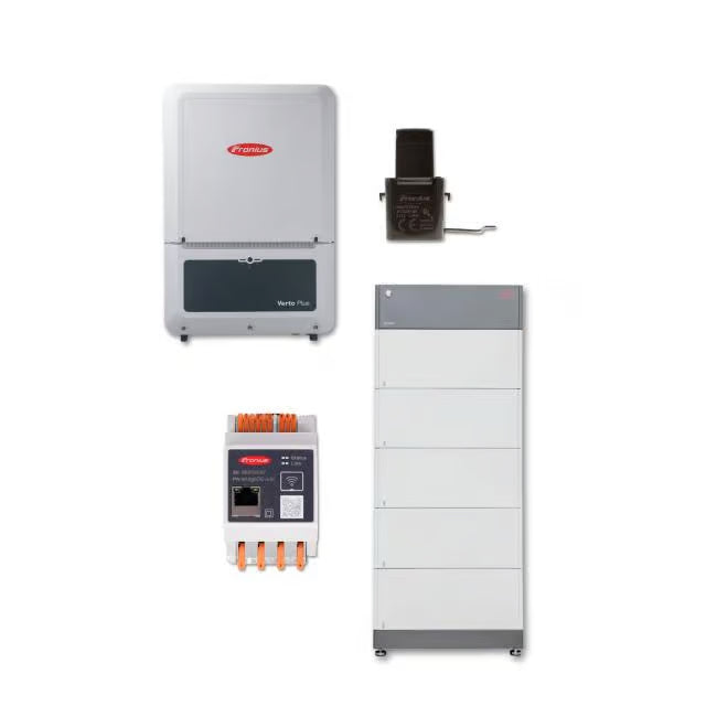 BYD Battery-Box Premium HVS 12.8 - (BCU 2.0) + Fronius Verto Plus 33.0 - (SPD 1+2)