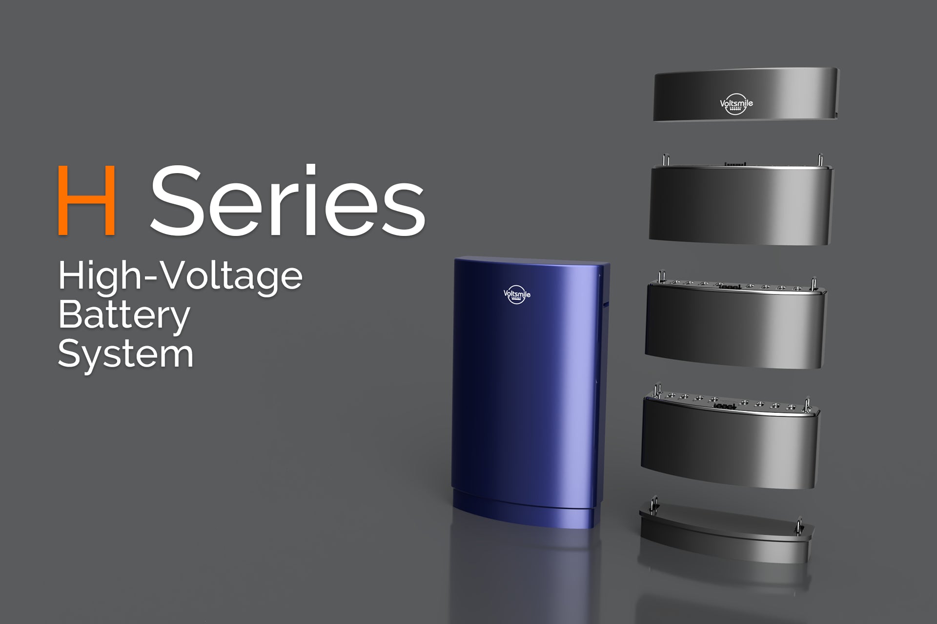 Shenzhen Voltsmile Energy Technology Co., Ltd. - Speicher - H Series LFP High Voltage Stackable Battery 40.... H8 Battery Modules - Art. 30551
