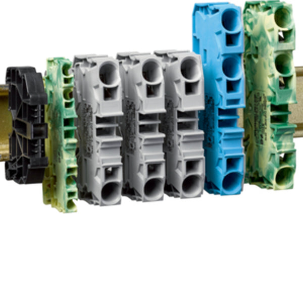 Hager Anschlussblock XEVS410 3-polig+N+PE