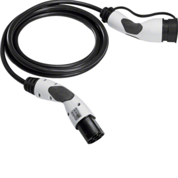 Hager Ladekabel XEV42251611 Mode 3 T2+T2 20A 1p schwarz