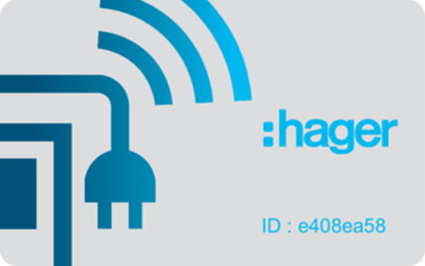 Hager RFID Karten Set XEVA420 Set 20 für witty flow