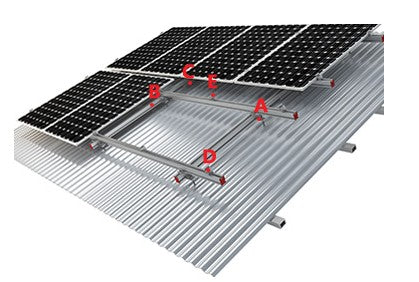 Suzhou Radiant Photovoltaic Technology Co., Ltd. - Montagesysteme - Hangbolt Plate Kit Hangbolt Plate Kit - Art. 6280