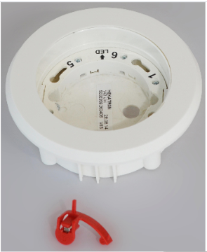 Hekatron Brandschutz Sockel für Hohldeckenmontage 143 UH 