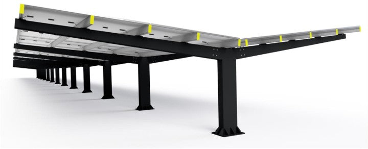 Alumil Solar Systems S.A. - Montagesysteme - Helios 2700 - Carport Duopitch Helios 2700 - Carport Duopitch - Art. 10753