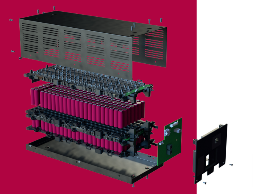 BMZ Germany GmbH - Speicher - Helios VE module: 14S22P 14S22P - Art. 28781