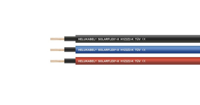 Helukabel SOLARFLEX-X H1Z2Z2-K 1x6mm2 Rot 500m