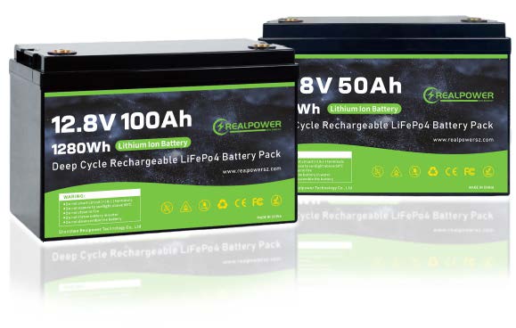 Shenzhen RealPower Technology Co., Ltd. - Speicher - High Quality 12.8V LifePo4 Batteries RP-LFP-12140 - Art. 35994