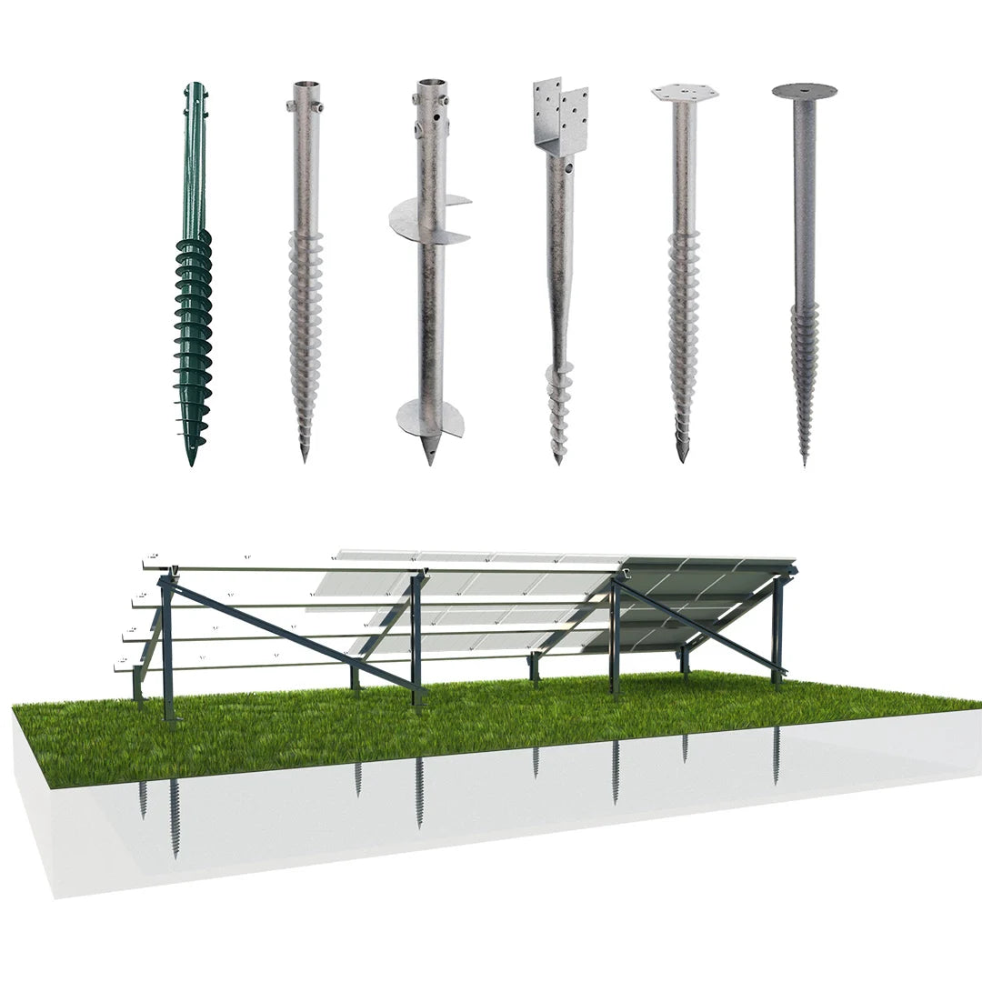 Zhejiang Haina Solar Tech Co., Ltd. - Montagesysteme - HinaGround01 solar ground mounting - Art. 10837