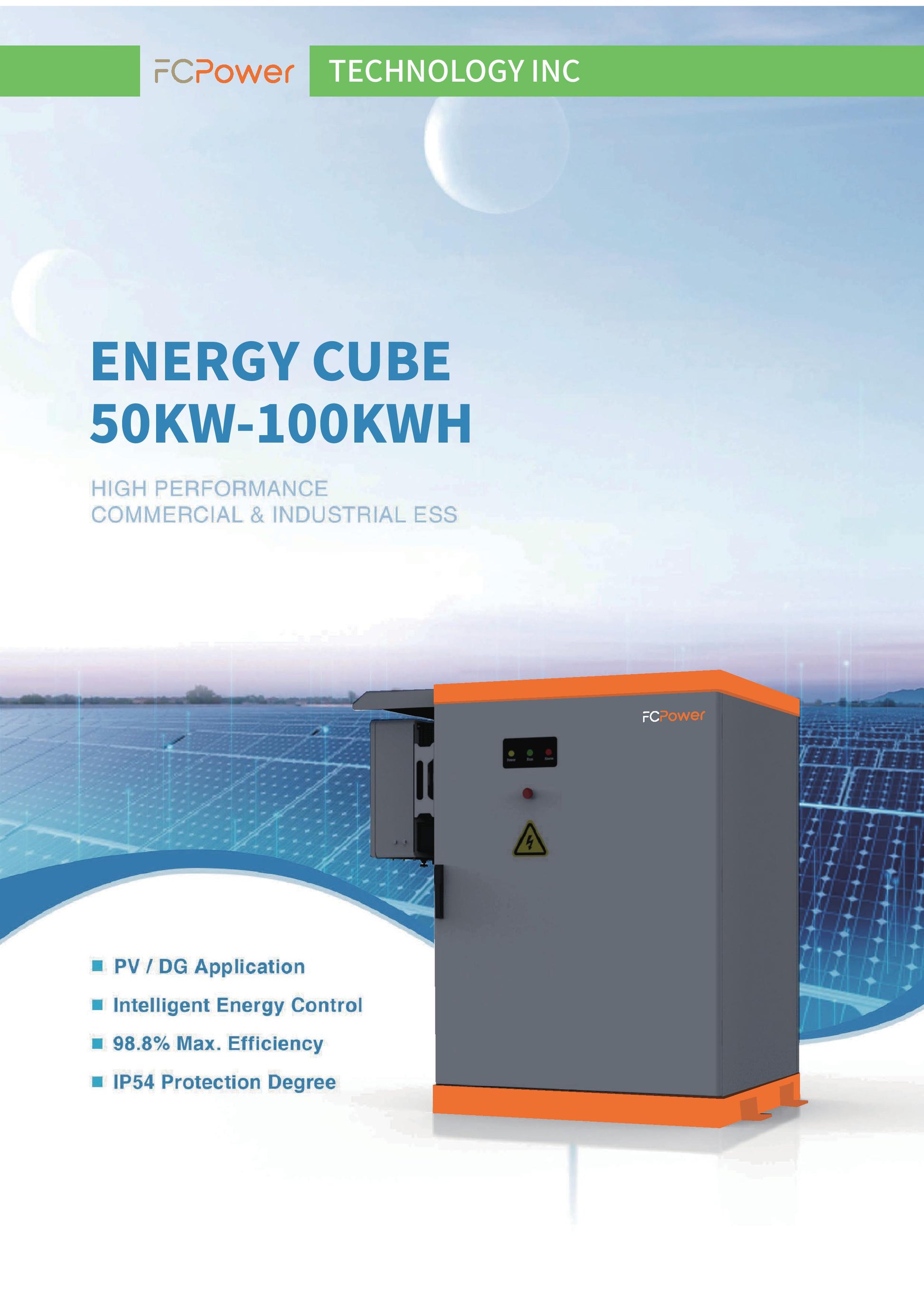 FC Power Technology Inc - Speicher - Hybrid All-In-One ESS 50kW/100kWh 50kW-100kWh ESS - Art. 36129