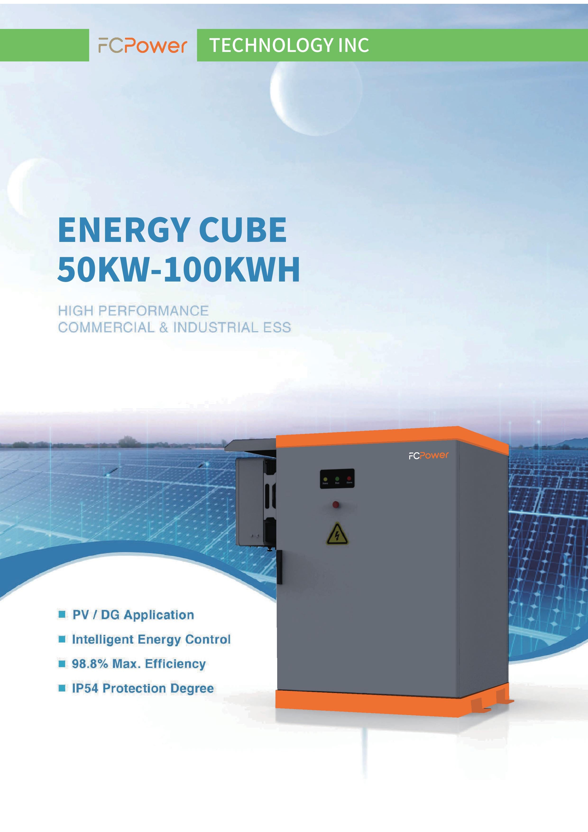 FC Power Technology Inc - Speicher - Hybrid All-In-One ESS 50kW/100kWh 50kW-100kWh ESS - Art. 36129