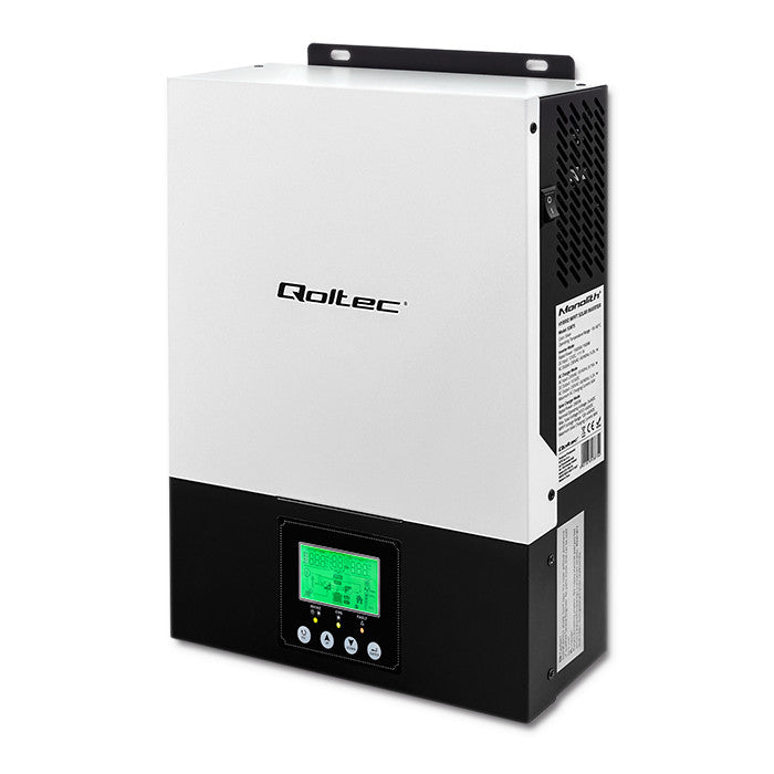 Qoltec - Wechselrichter - Hybrid Solar Inverter Off-Grid 3KVA | 2.4KW | 8... 2,4KW - Art. 52993