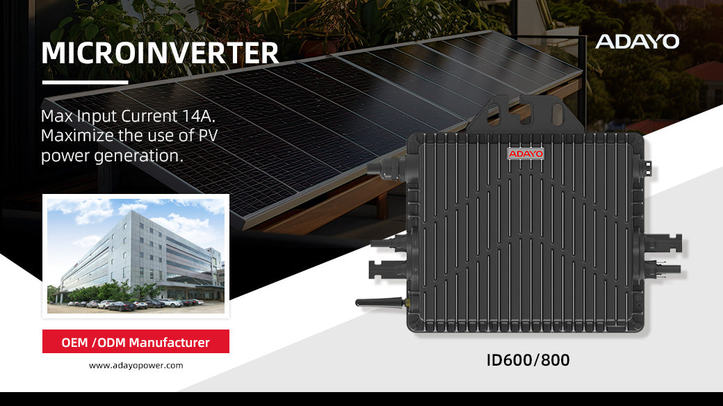 Huizhou Foryou Optoelectronics Technology Co., Ltd. (Adayo) - Wechselrichter - ID Microinverter Series ID800 - Art. 54607