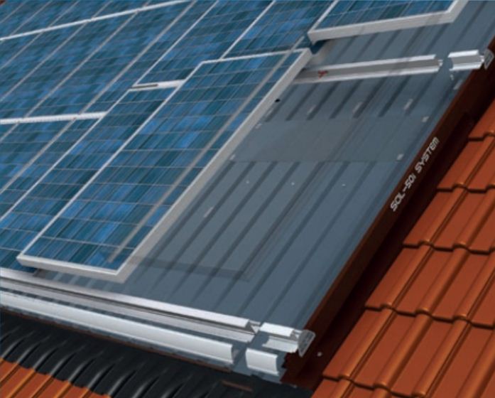 Solare Energiesysteme GmbH - Montagesysteme - In-Roof System In-Roof - Art. 65