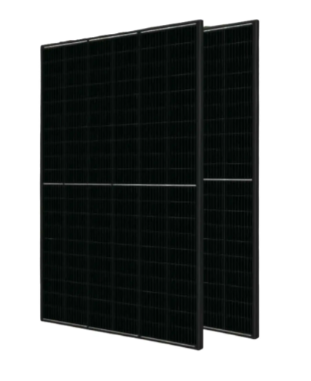 JA SOLAR Solarmodul JAM60S17-340/MR Mono Half-Cell 340W Vollschwarz