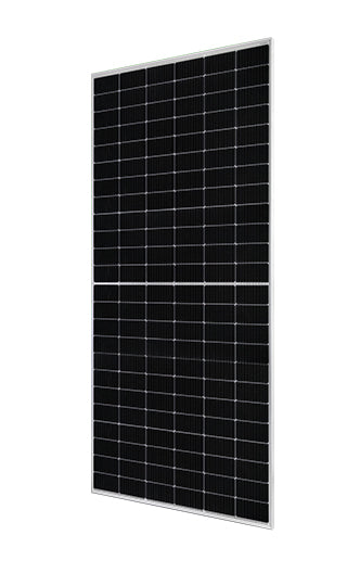 JA SOLAR Solarmodul JAM72S30-555/GR SF Mono 555W Silberner Rahmen