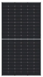 JINKO Solarmodul JKM615N-66HL4M-BDV 600-620 Schwarzer Rahmen