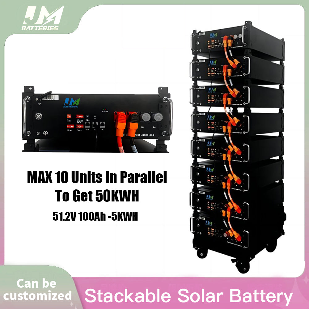 Dongguan JM New Energy Technology Co., Ltd. (JM Batteries) - Speicher - JM-51.2V100AH-5KWH Stacked JM-51,2V100AH-5KWH - Art. 31728