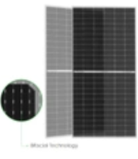 Jinko Solarmodule JKM525M-72HL4-TV Silberner Rahmen 1500 V