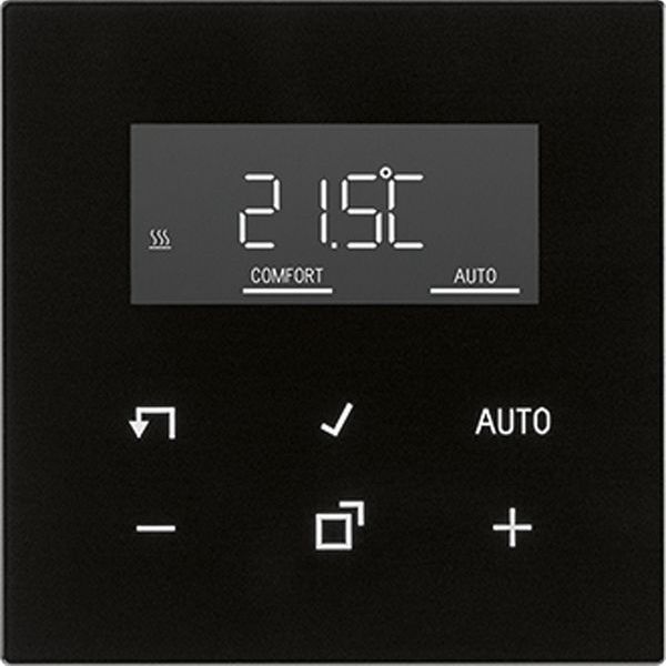 Jung Raumtemperaturregler TRDLS1790SW mit Display Standard