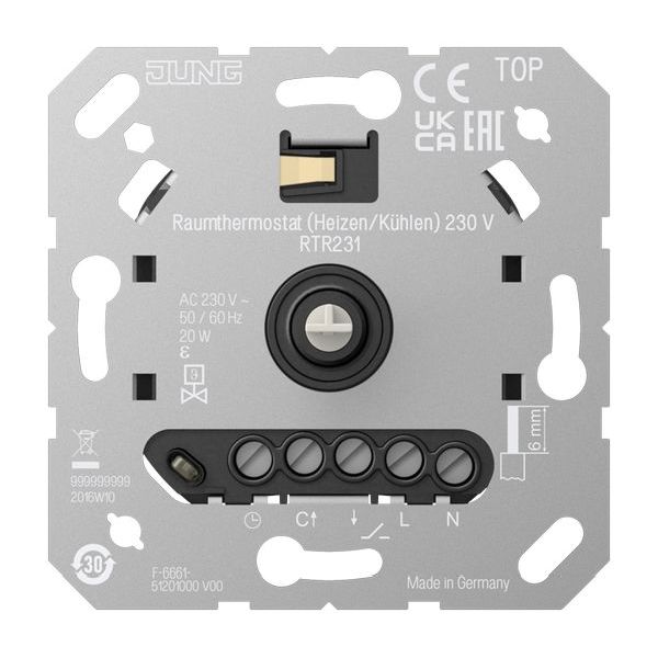 Jung Raumthermostat Heizen/Kühlen 230 V