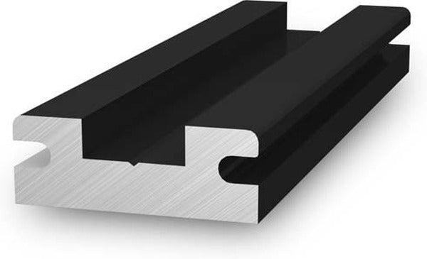 K2 Systems Einlegeschienenverbinder Insertion rail Rail con. black SU=10