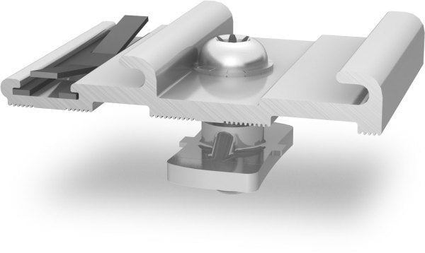K2 Systems Kreuzverbinder Set Insertion rail Cross connector SU=20