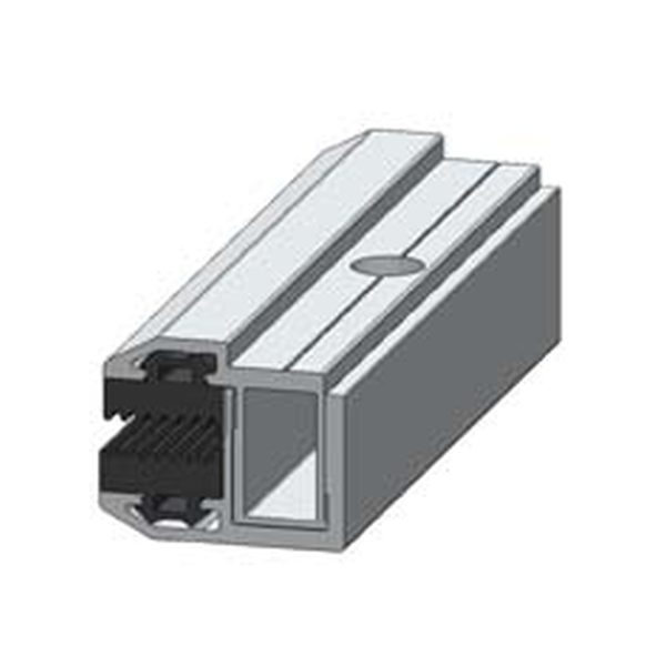 K2 Systems Laminatendklemme LEC AL SC CLICK 5.0 L:100 mm