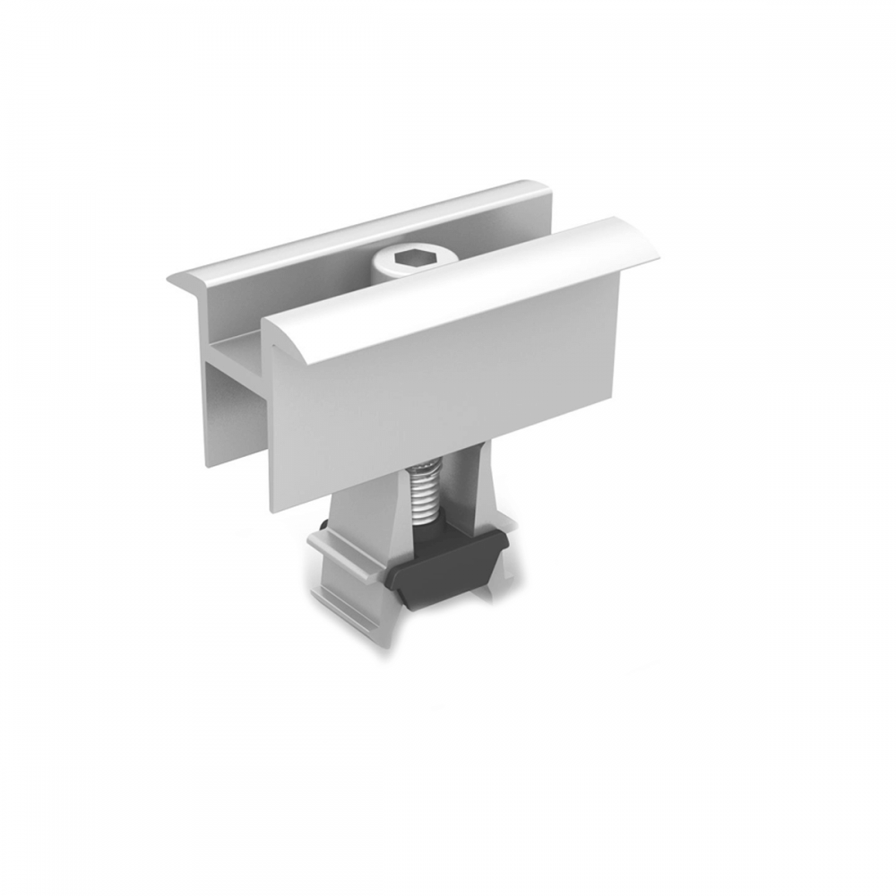 K2 Systems Mittelklemme 30-42 mm Silber
