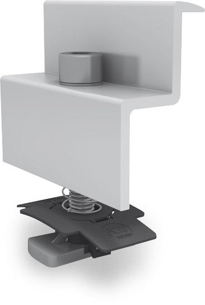 K2 Systems Modulendklemmen M EC SET silver 34-36 StS PU=200