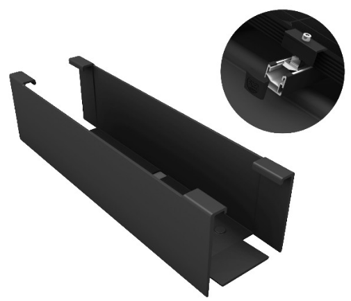 K2 SYSTEMS Montagesysteme ABDECKUNG FÜR SINGLERAIL 36 | SINGLERAIL 36 LIGHT - Schwarz