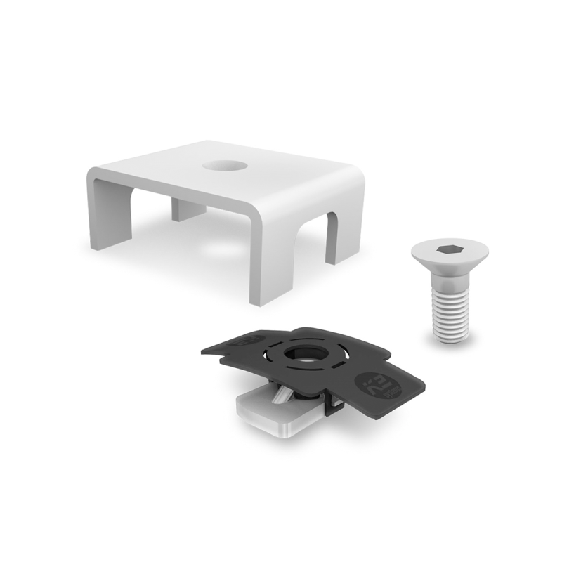 K2 SYSTEMS Montagesysteme BASICRAIL BASICLOCK 22 SET